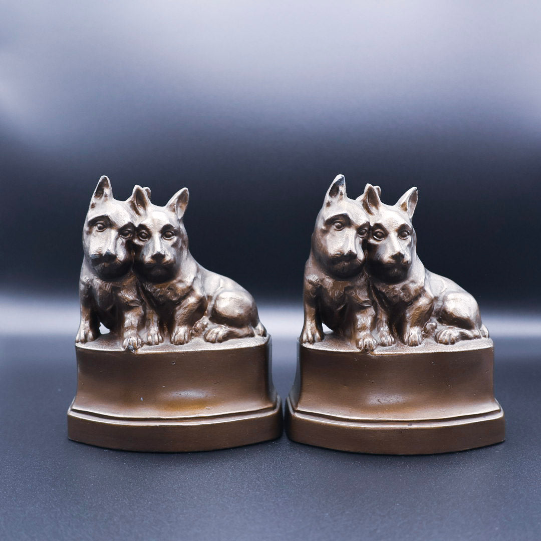 1930's Scottie Dog Nuart Bookends