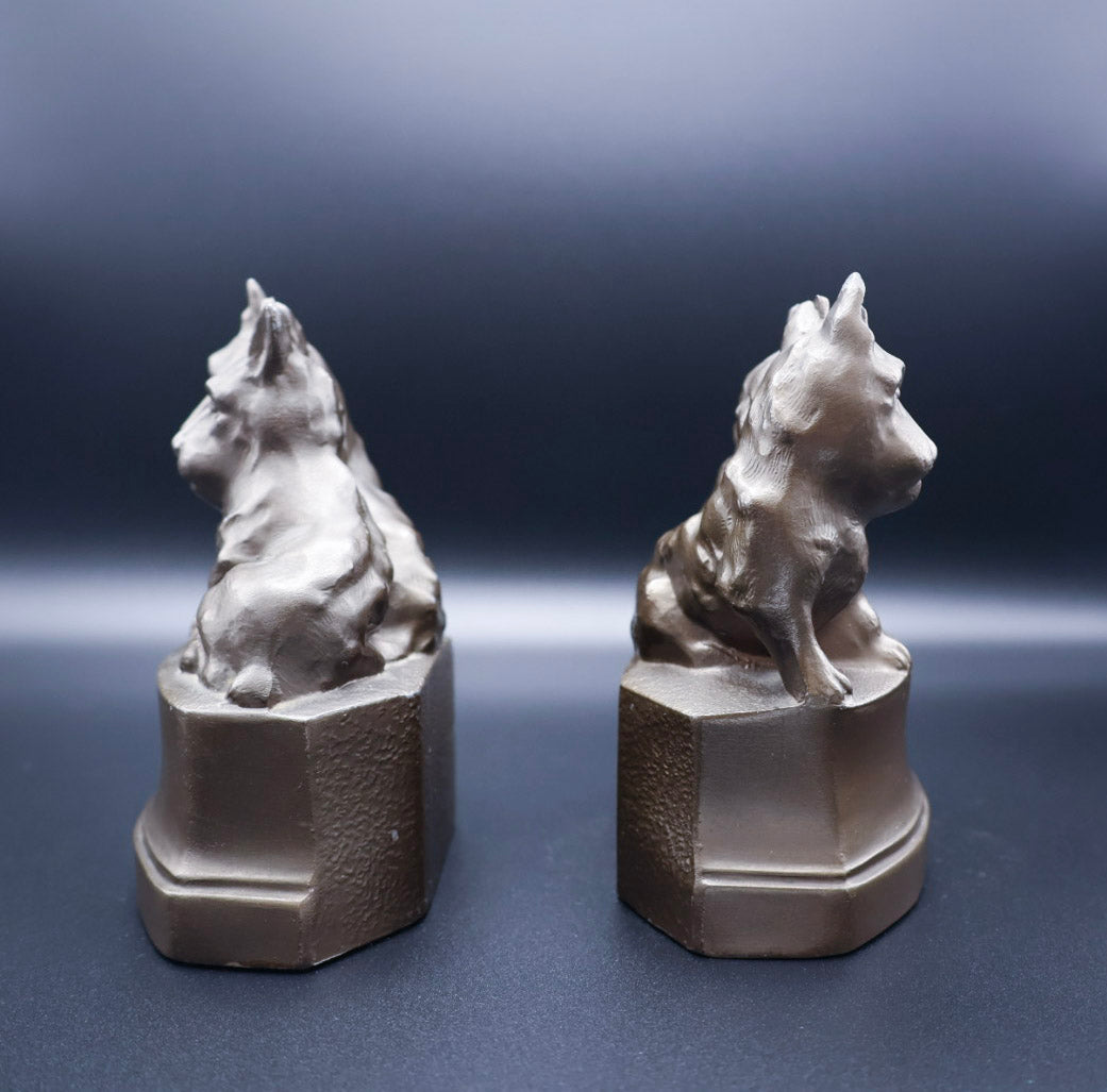 1930's Scottie Dog Nuart Bookends