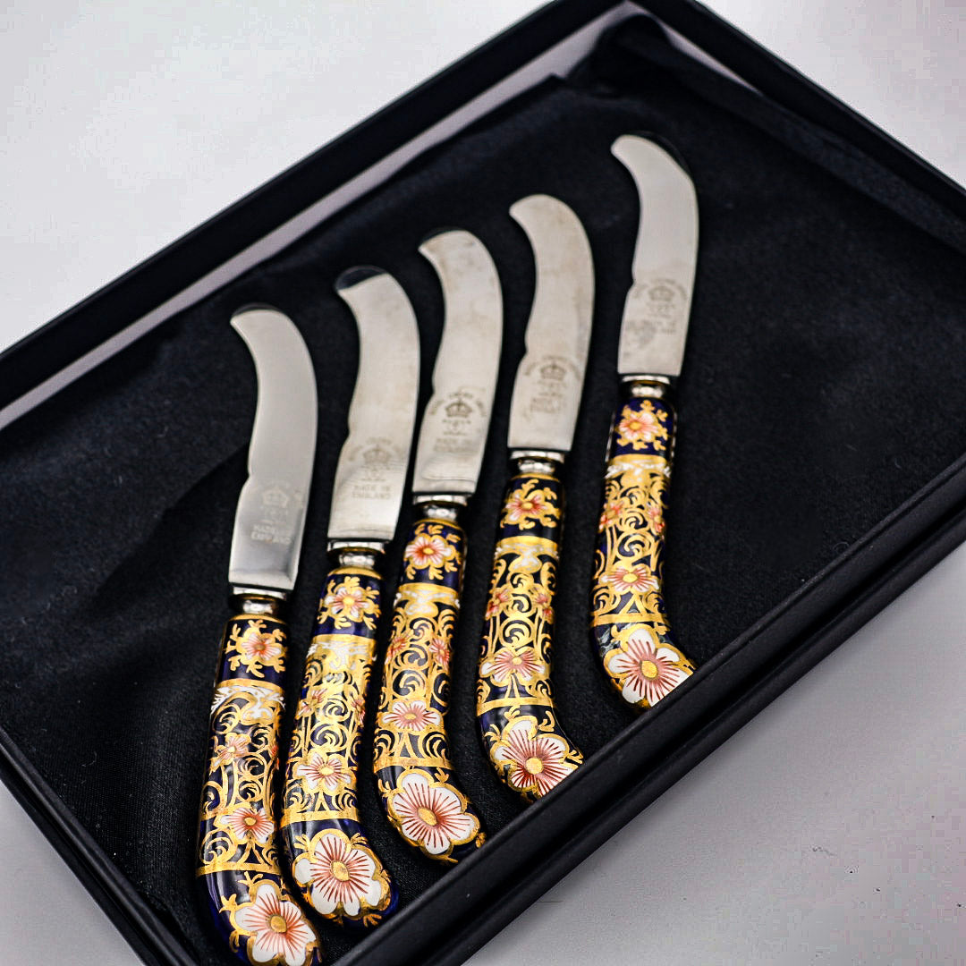 Royal Crown Derby Traditional Imari Butter Knife