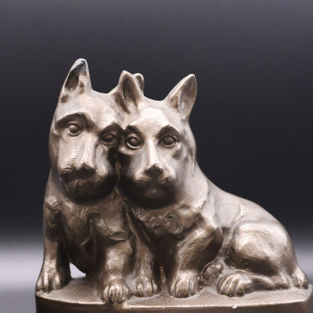 1930's Scottie Dog Nuart Bookends