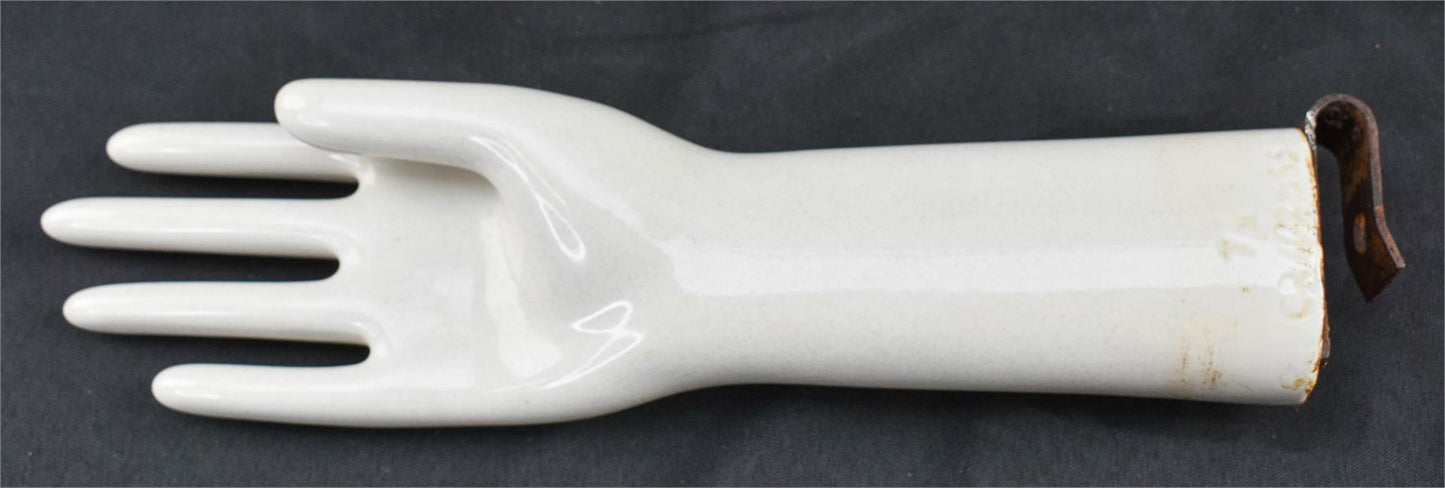 English Porcelain Glove Display Model