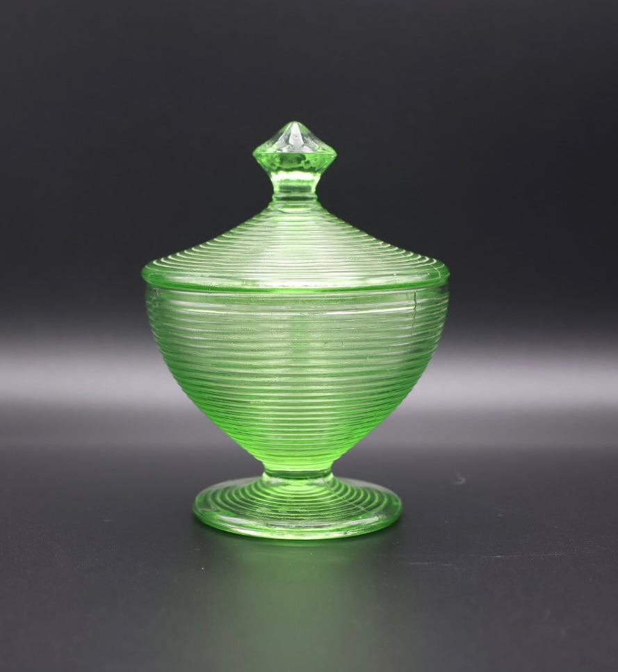 Indiana Glass Old English Sugar Dish