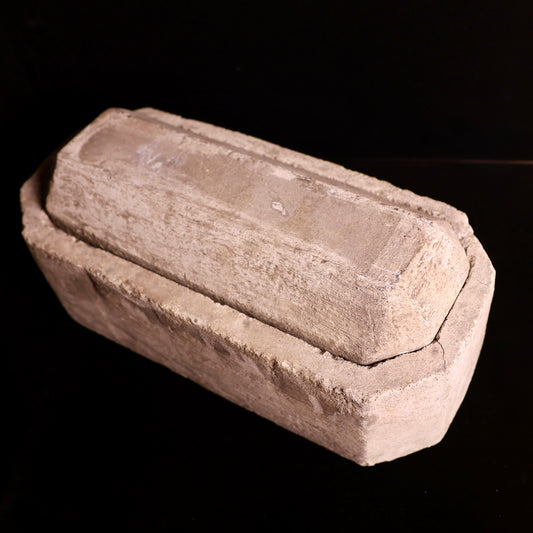 Antique Concrete Coffin Burial Vault Salesman Sample