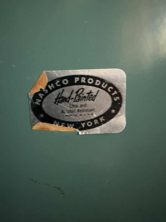 Vintage Nashco Hand-Painted Toleware Tray