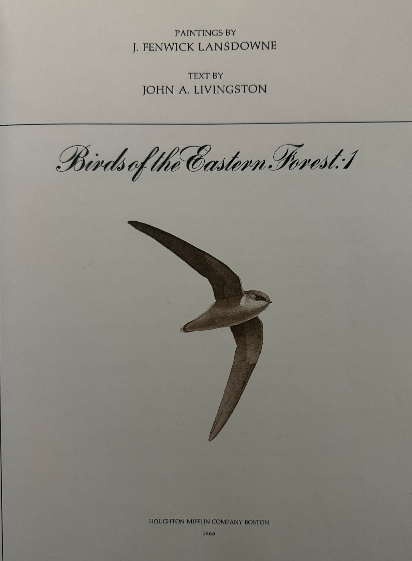 Birds of the Eastern Forest Complete Two-Volume Set (1968–1970)