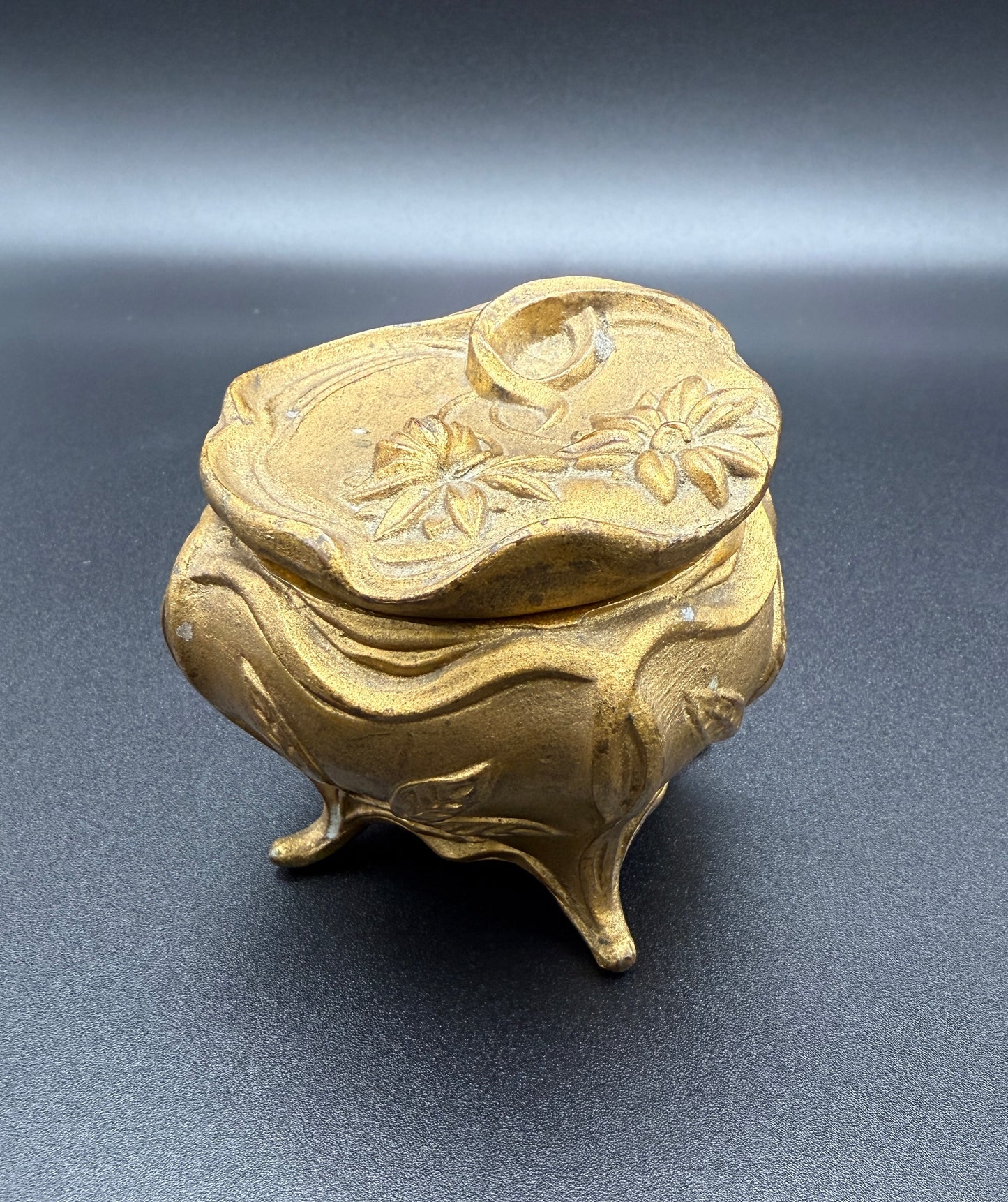Antique Art Nouveau Rogers Jewelry Casket c.1905