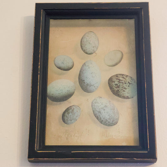 "Egg Study" Glass Transfer