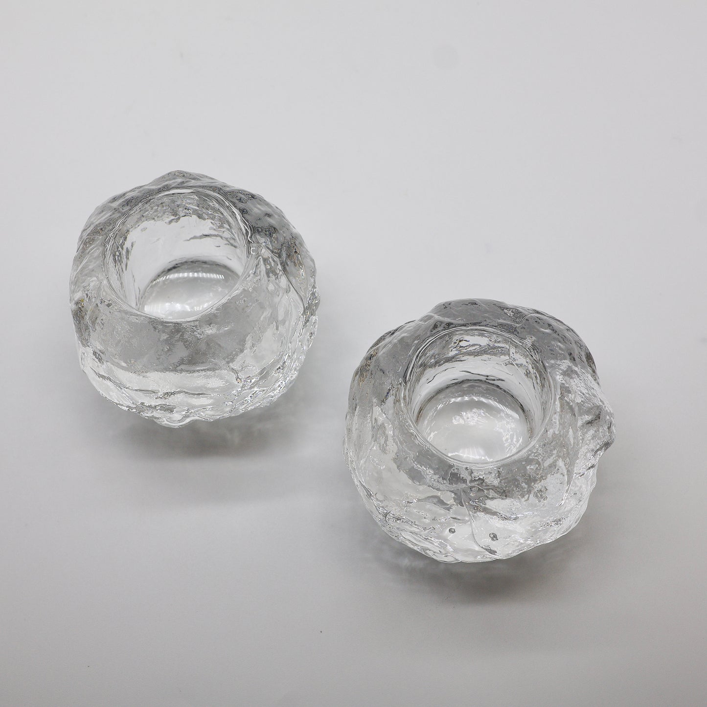 Kosta Boda Swedish Snowball Votives