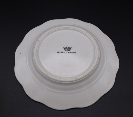 Imperial Austria Porcelain Bread Plates (Set of 4)