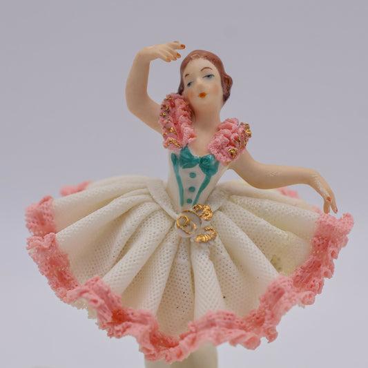 Dresden Art Porcelain Ballerina Figurine