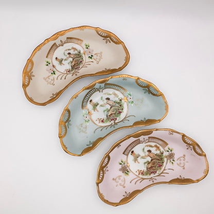 Lenwile Ardalt Hand-Painted Porcelain Trinket Dish