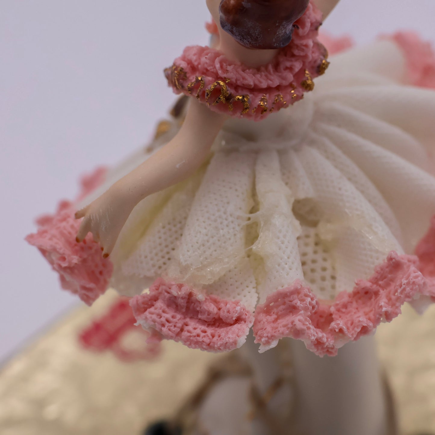 Dresden Art Porcelain Ballerina Figurine