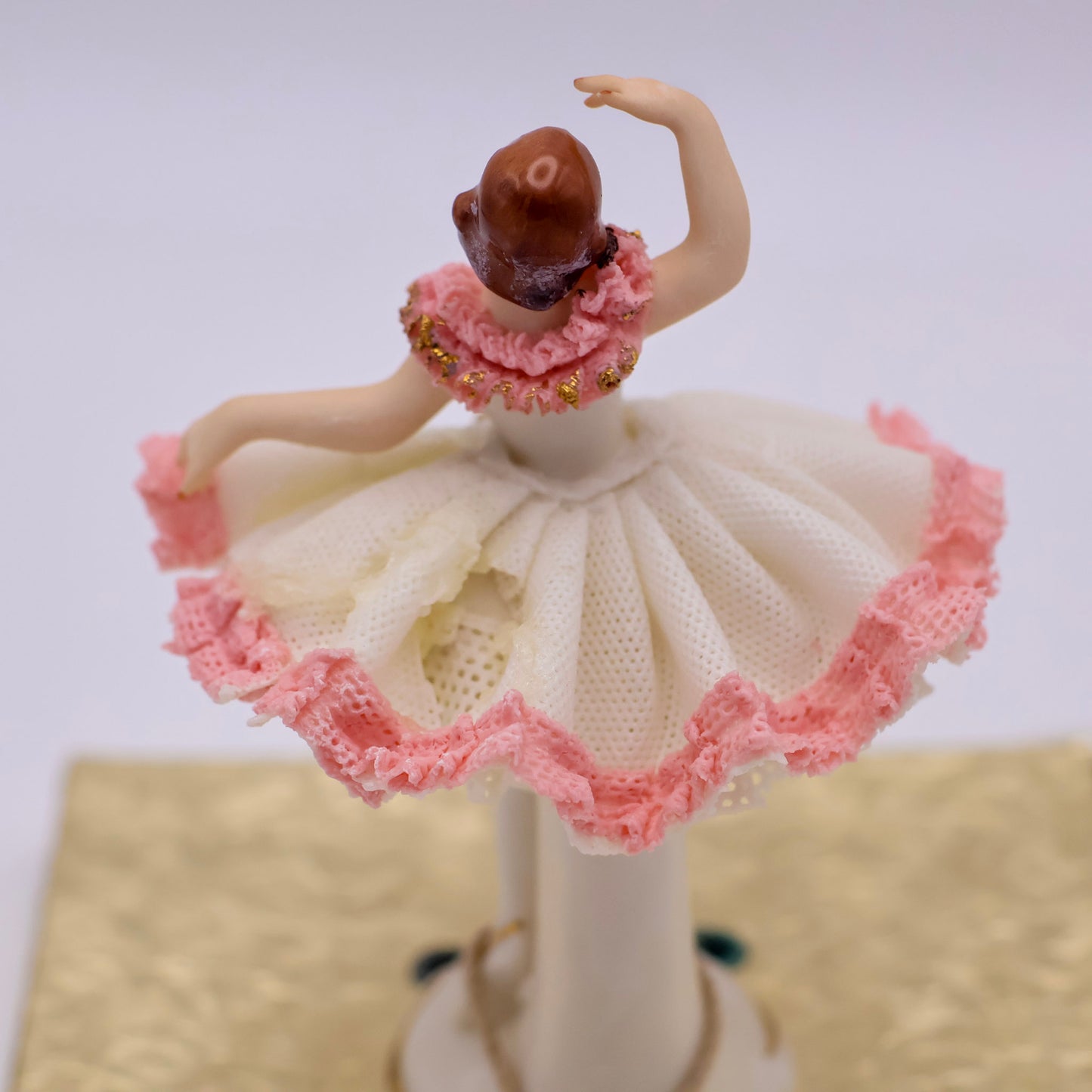 Dresden Art Porcelain Ballerina Figurine