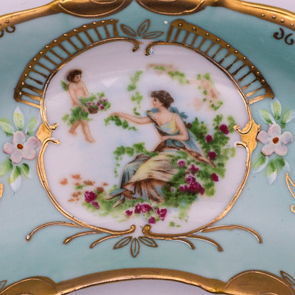 Lenwile Ardalt Hand-Painted Porcelain Trinket Dish