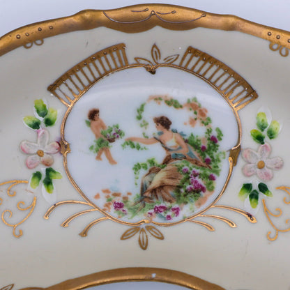 Lenwile Ardalt Hand-Painted Porcelain Trinket Dish