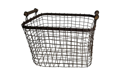 Antique Wire Basket