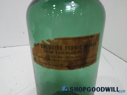 Century Green Apothecary Jar Bottle