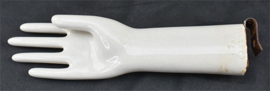 English Porcelain Glove Display Model