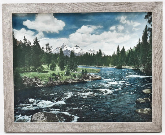 Tippet Studios Hand Tinted Grand Tetons Photograph