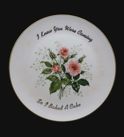 Floral Ceramic Cake Stand