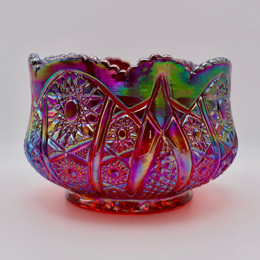 Indiana Glass Heirloom Sunset Bowl