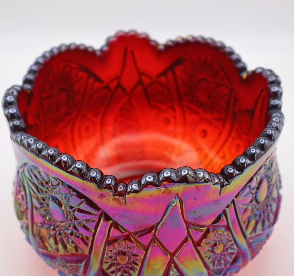 Indiana Glass Heirloom Sunset Bowl