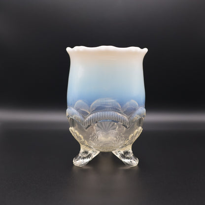 National Glass Manila Opalescent Spooner Bowl - Large