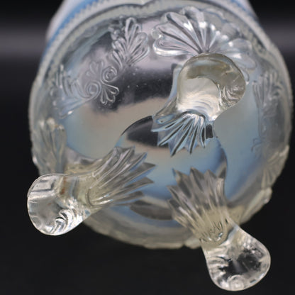 National Glass Manila Opalescent Spooner Bowl - Large