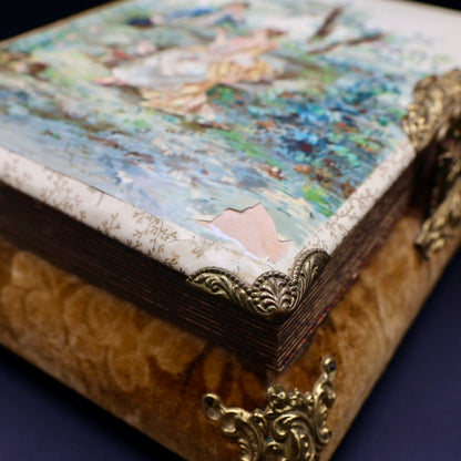 Antique Victorian Celluloid Music Box (c. 1890's)