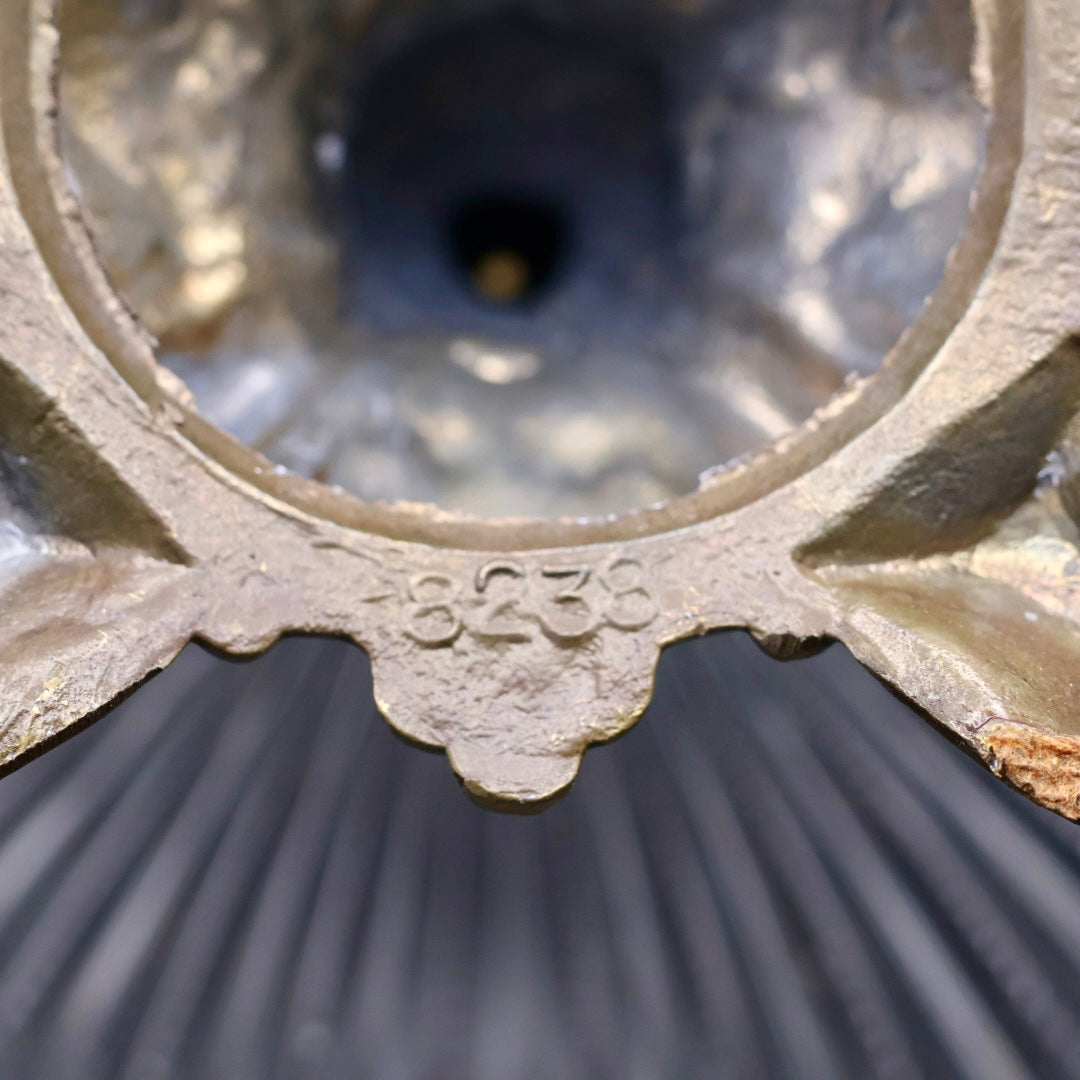 Crystal and Brass Centerpiece Stand