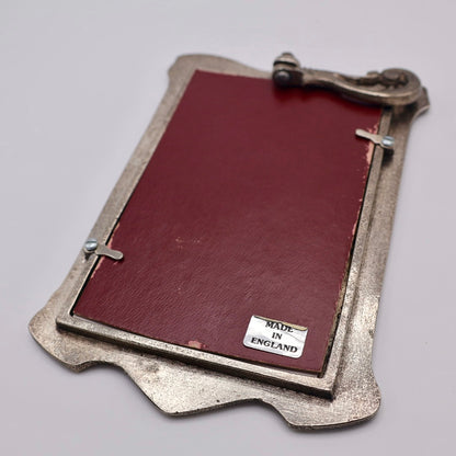 Vintage Style English Pewter Picture Frame