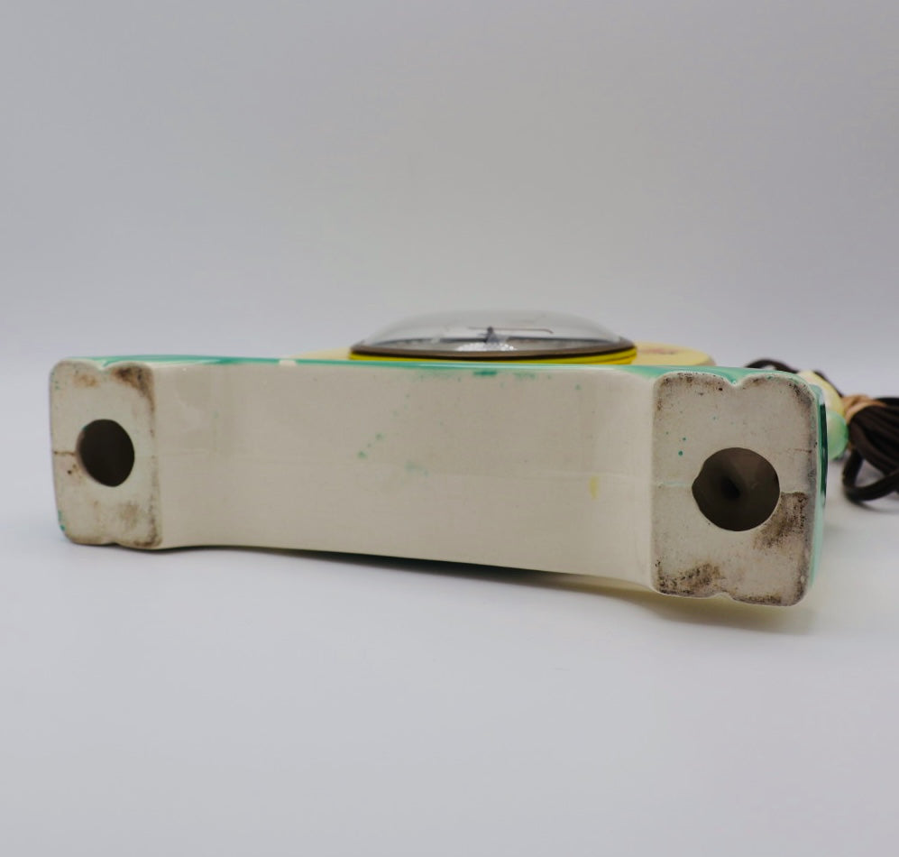 Vintage Porcelain Figural Mantel Clock