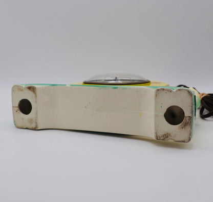 Vintage Porcelain Figural Mantel Clock