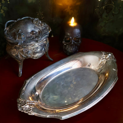 Vintage Webster Wilcox Silverplate Tray