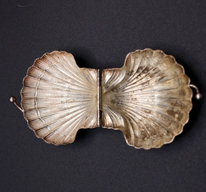 Antique Scallop Shell Rosary Case with Cross of Saint James (c. 1890–1920)