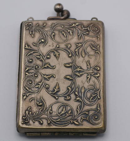 Antique Repoussé Coin Purse c. 1890s–1900s