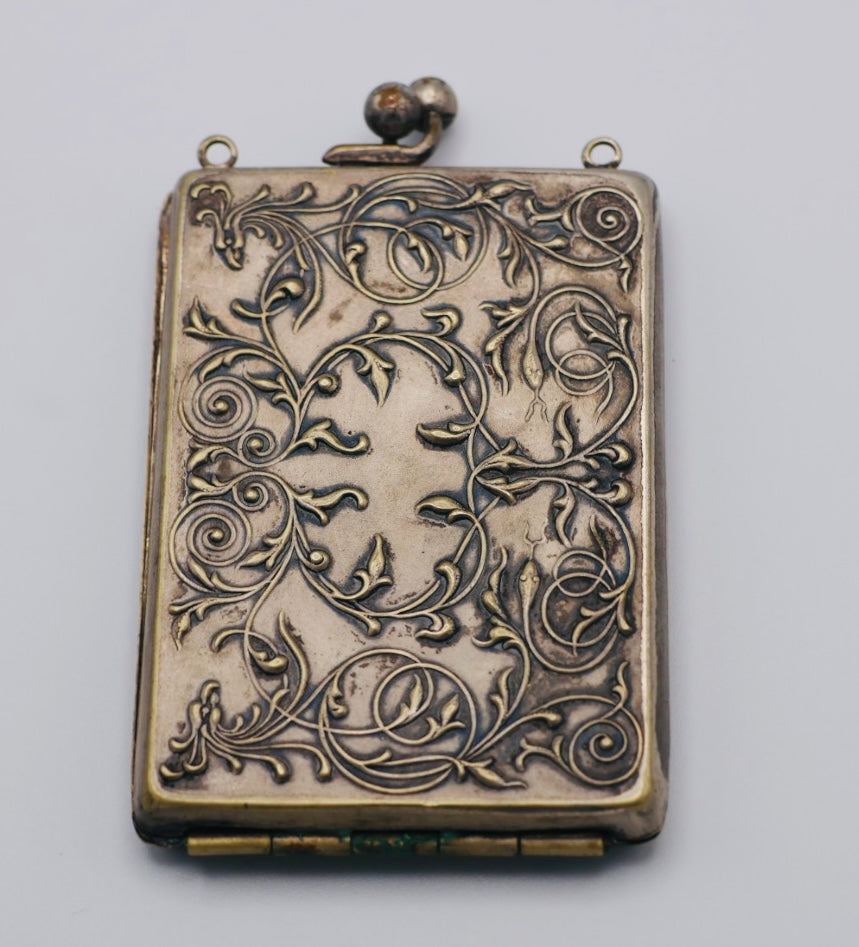 Antique Repoussé Coin Purse c. 1890s–1900s