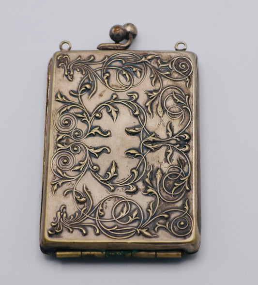 Antique Repoussé Coin Purse c. 1890s–1900s