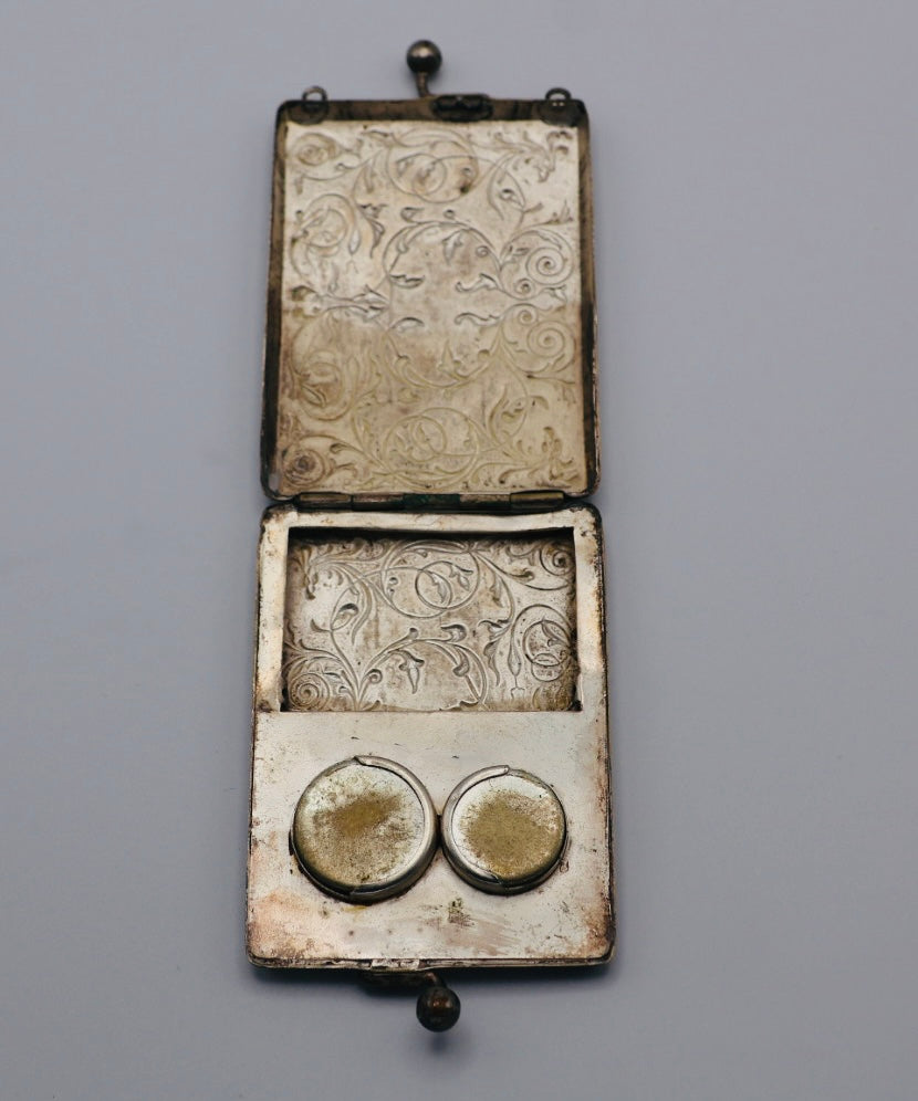 Antique Repoussé Coin Purse c. 1890s–1900s