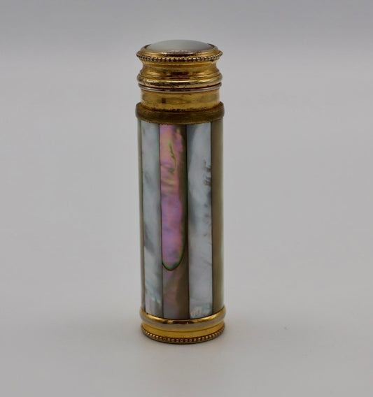 Antique French Mother of Pearl Perfume Bottle