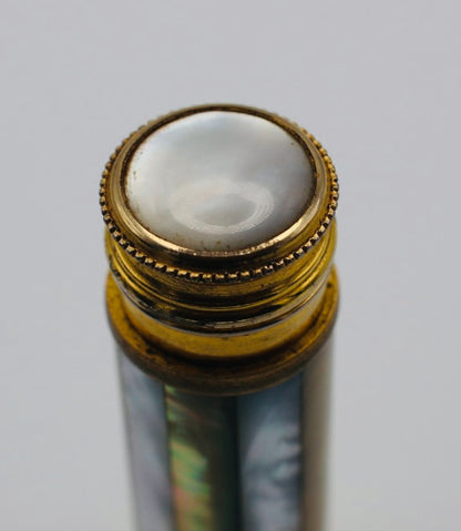 Antique French Mother of Pearl Perfume Bottle