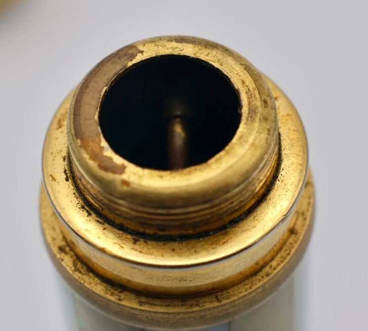 Antique French Mother of Pearl Perfume Bottle