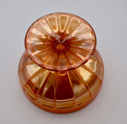 Fenton Grecian Gold Covered Candy Dish