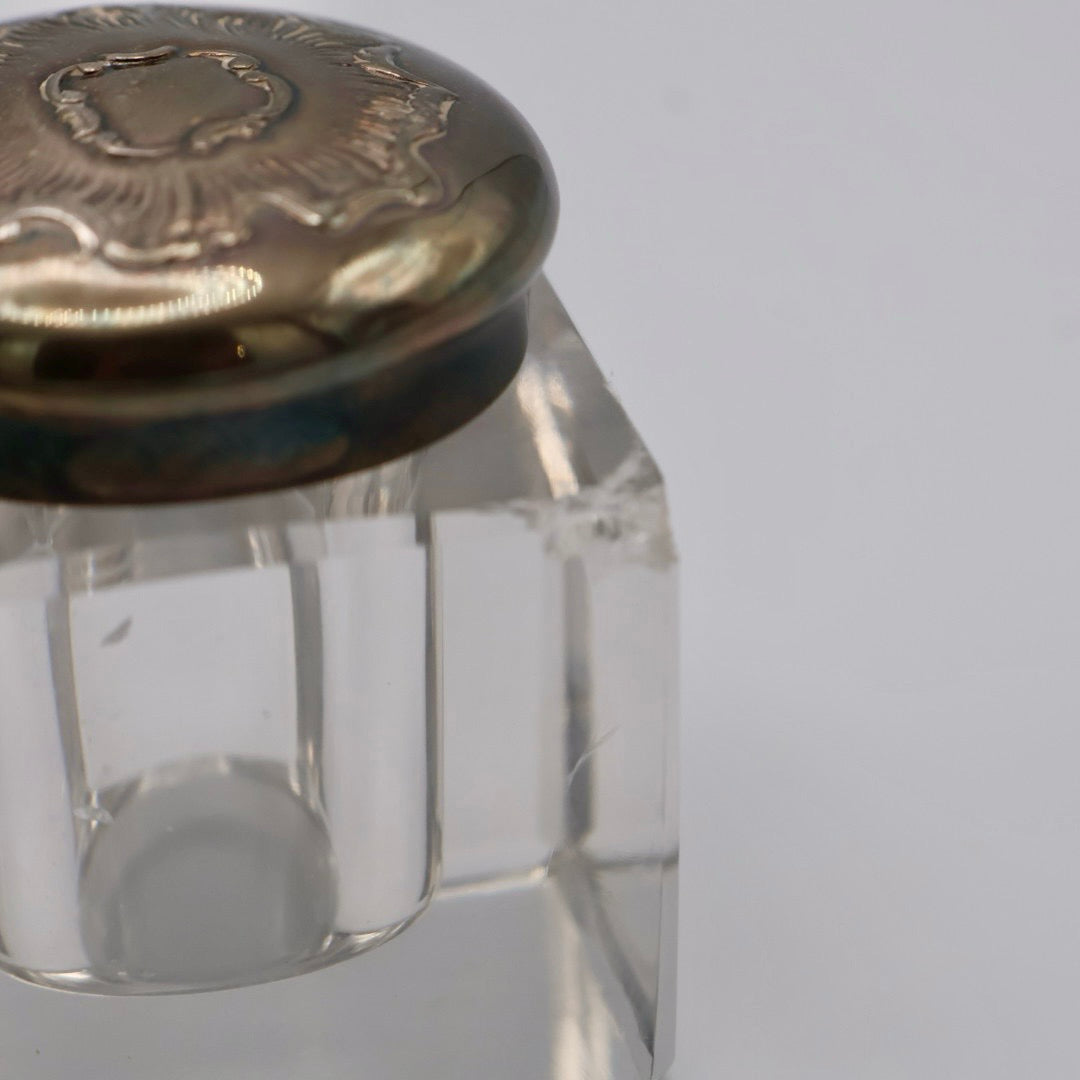 Pairpoint Dog Figural Inkwell Set