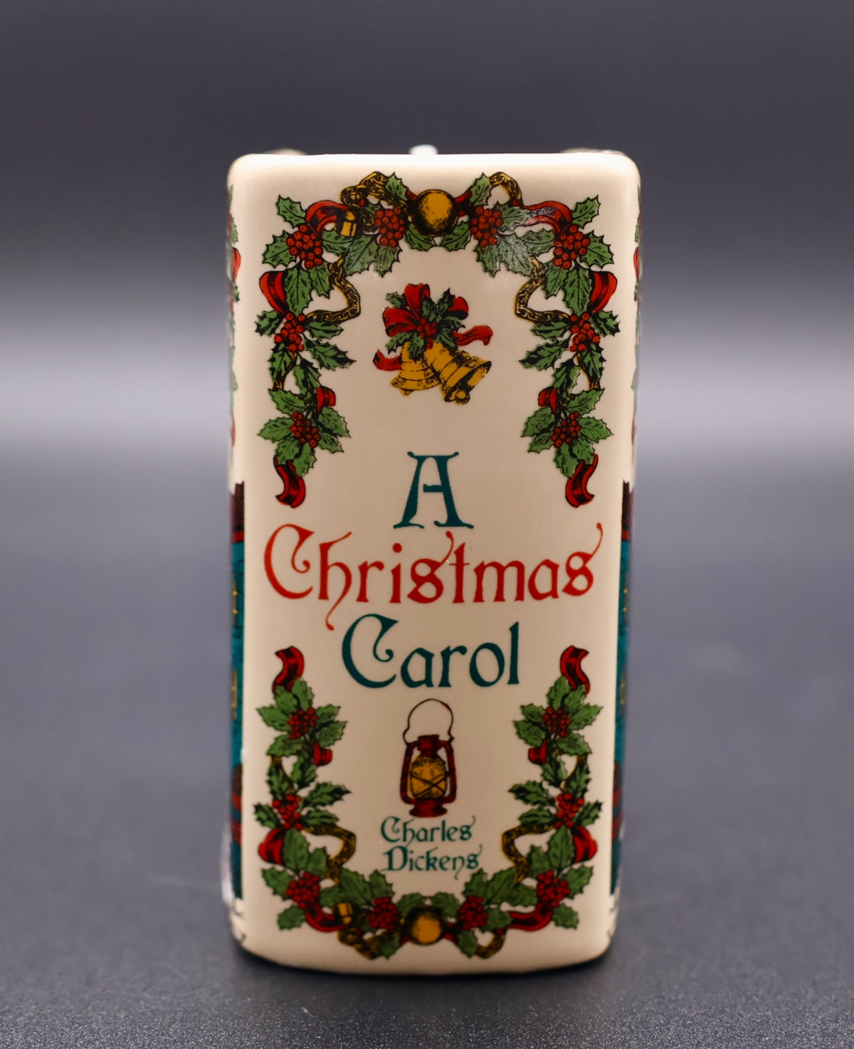 A Christmas Carol Ceramic Book Candle | Cranberry, Balsam & Cinnamon