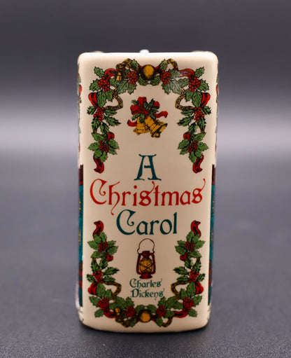 A Christmas Carol Ceramic Book Candle | Cranberry, Balsam & Cinnamon