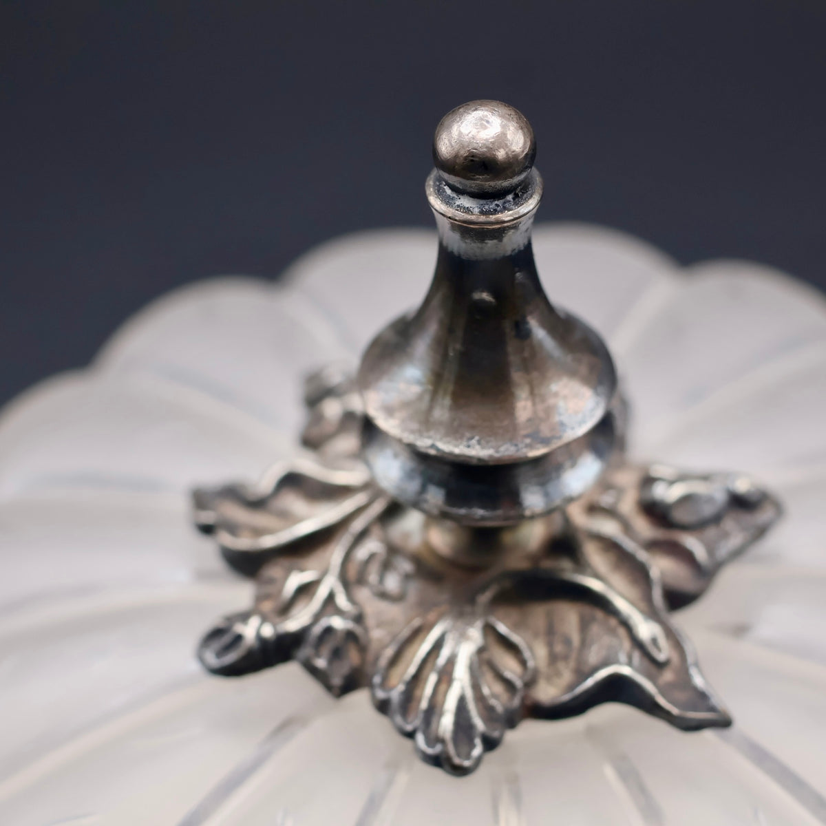 Victorian Figural Pumpkin Glass Pickle Castor c. 1880–1900
