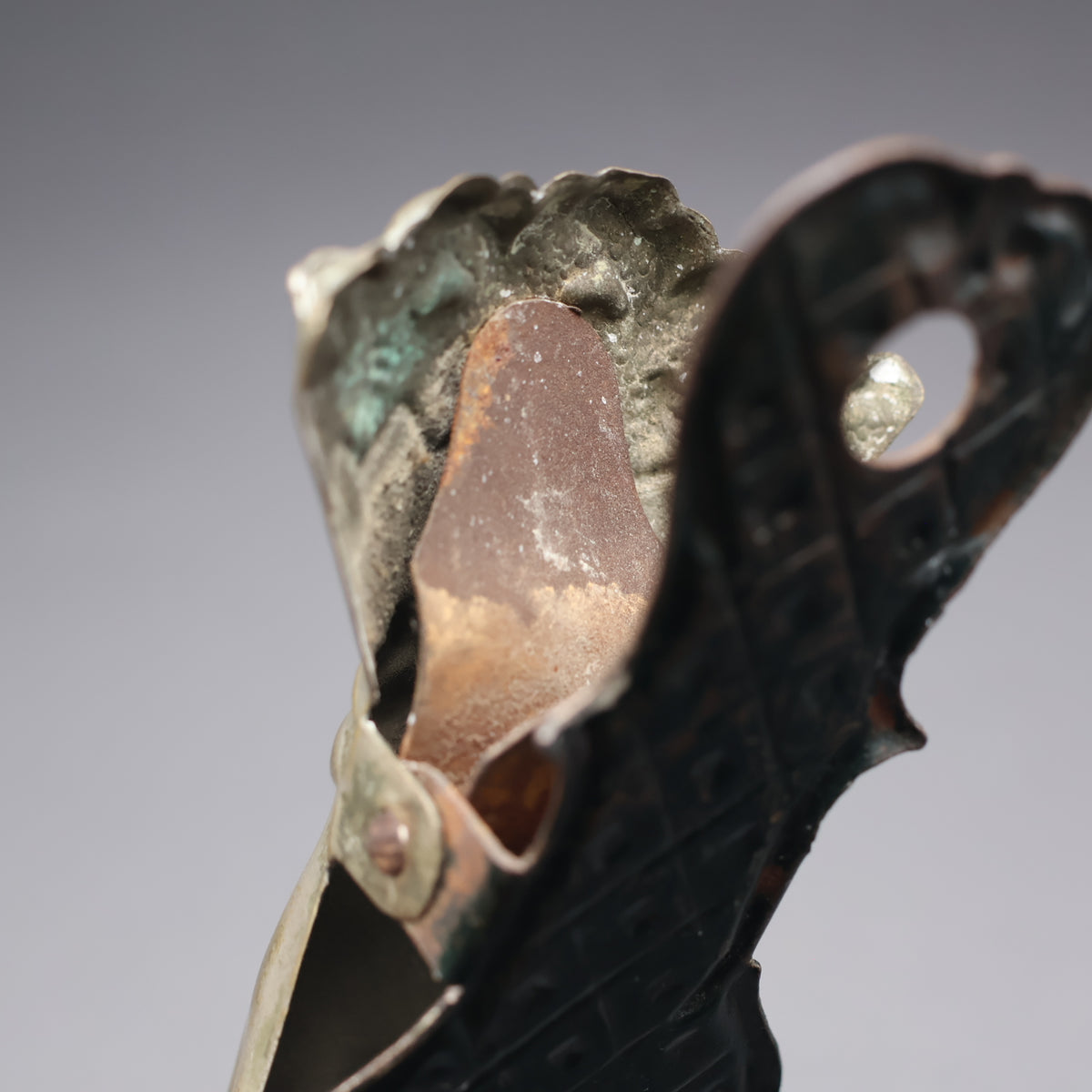 Victorian Figural Hand Letter Clip c. 1870–1880