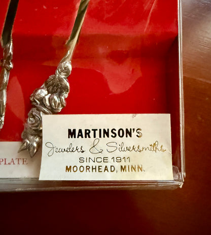 Reed & Barton Harlequin Fiesta Five Piece Serving Set