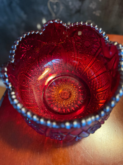 Indiana Glass Heirloom Sunset Bowl